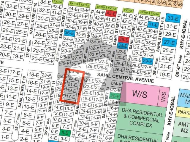 300 Sq. Yards Corner Plot For Sale In DHA Phase 8