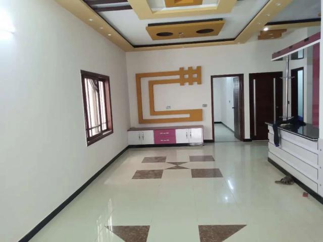 300 sq yards super luxury portion on 2nd floor with roof in jauahr Karachi Gulistan e Jauhar Block 12 ID 63634