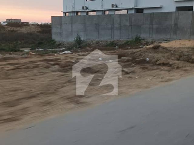 300 Yard Sahil Street Corner With Extra Land Available In Dha
