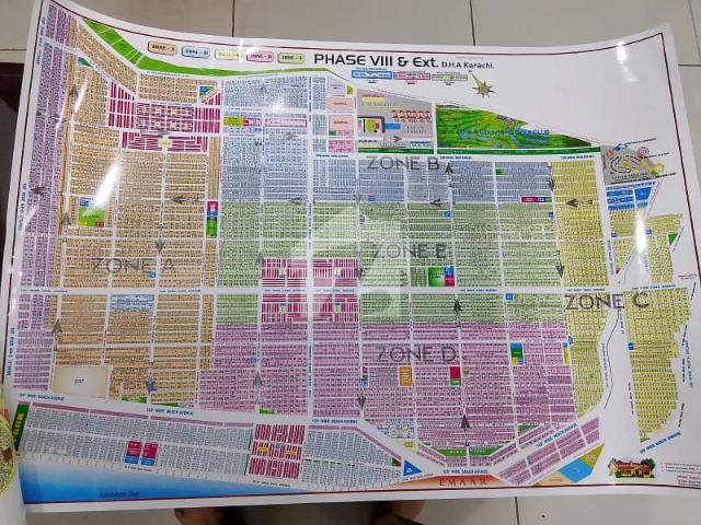300 yards plot sahil street residential dha phase 8 for sale