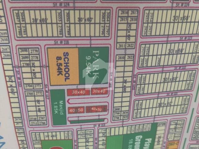 30*60 Beautiful Plot For Sale In G16/1