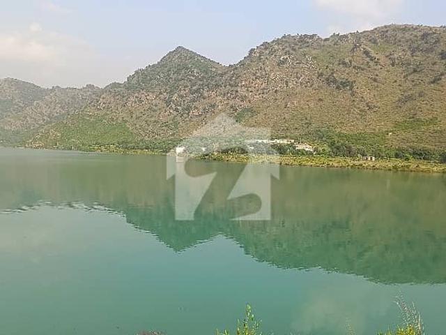 30 Kanal Land For Sale Overlooking Khan Pur Dam beautiful scene