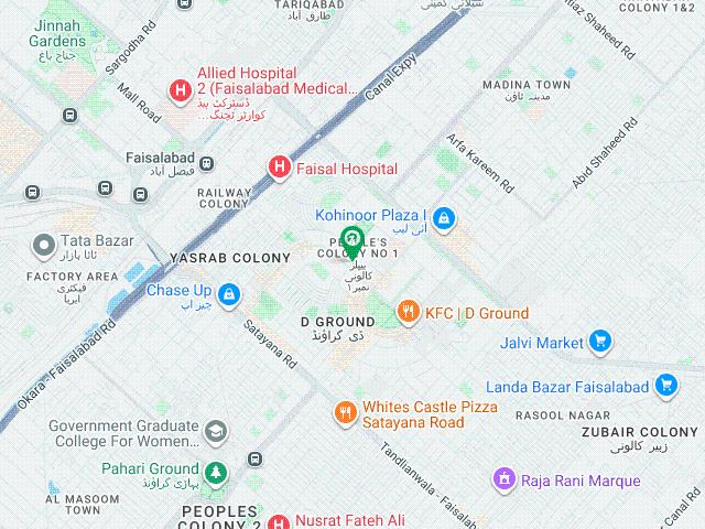 30 Marla Building For Rent Peoples Colony No 1