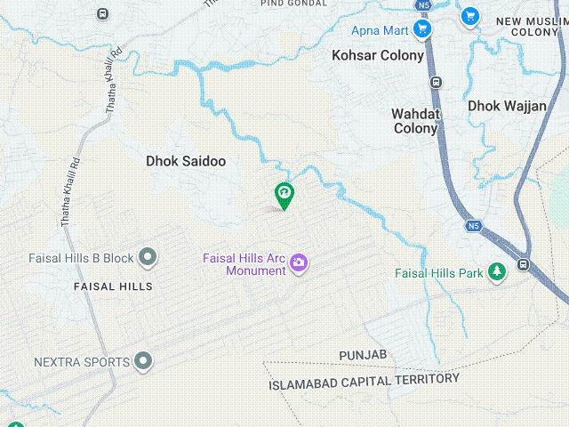 30x60 Plot For Sale In Faisal Hills A Block