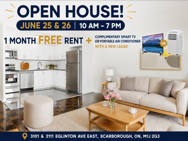 3101 &amp amp  3111 Eglinton Avenue East 2 BEDROOM Apartment for Rent