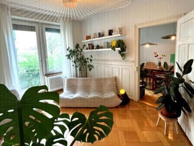 31/2 ROOM APARTMENT IN ZÜRICH KREIS 7 HOTTINGEN, FURNISHED, TEMPORARY
