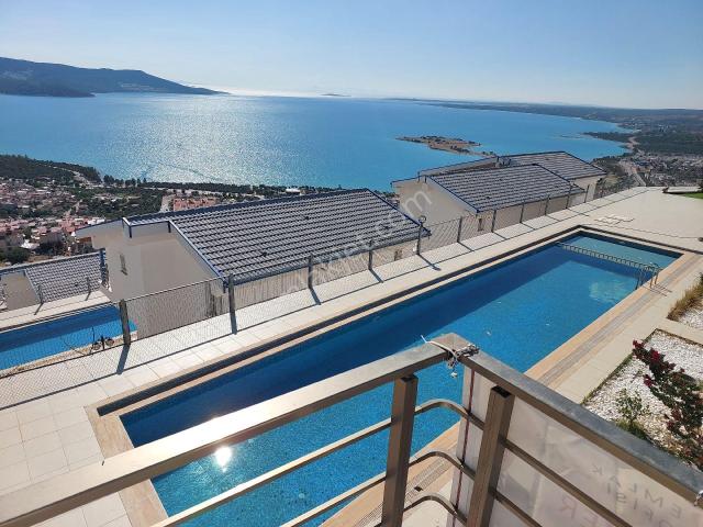 3+1 Villa Denize 600m Panoramik Deniz Doğa Manzaralı Otoparklı