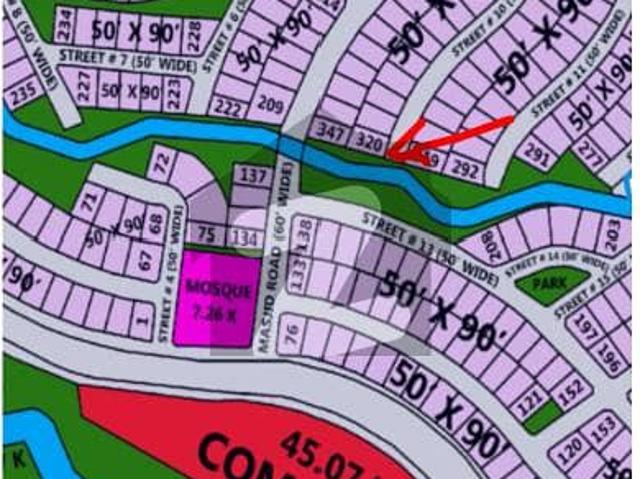 32 Marla Residential Plot For Sale With 12 Marla Extra Land P Block