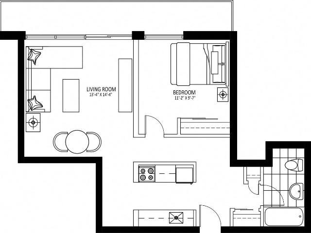 341 Flora 1 Bedroom Apartment for Rent at 341 Flora St, Ottawa, ON K1R 5S2 Centretown