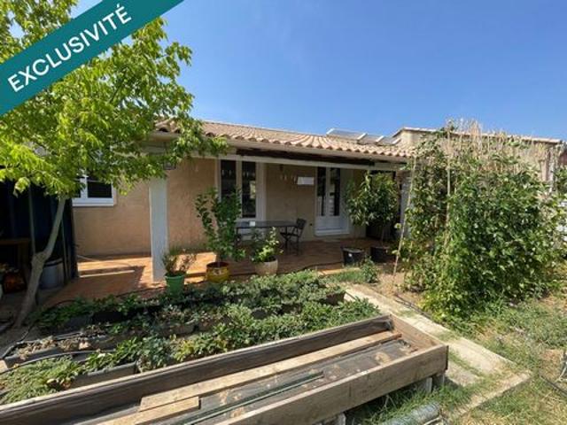 34320 ROUJAN MAISON DE PLAIN PIEDS 3/4 PIECES TERRAIN 442 M²