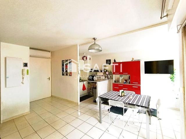 34 200 Sète Appartement T3, 45 m², loggia