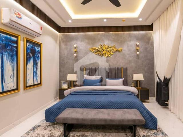 34 Marla Corner+Facing Park Galeria Design Wing Chair Fully Furnished House In DHA Phase 5 At Prim Location