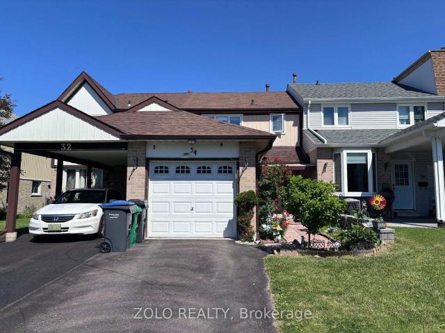 34 Primrose Crescent, Brampton | 3+1Beds/2Bath, Townhouse, $3,100/mo | Condos. Ca