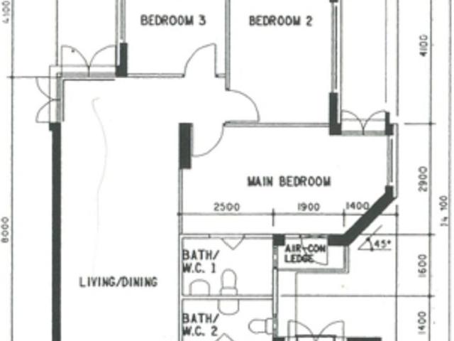 352B Canberra Road HDB Apartment For Sale, $600,000, 3 Bed 2 Bath 1,001 sqft $599.00 psf