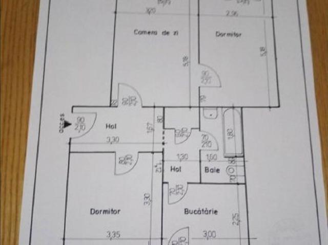 35412 Apartament 3 camere Piata Ovidiu