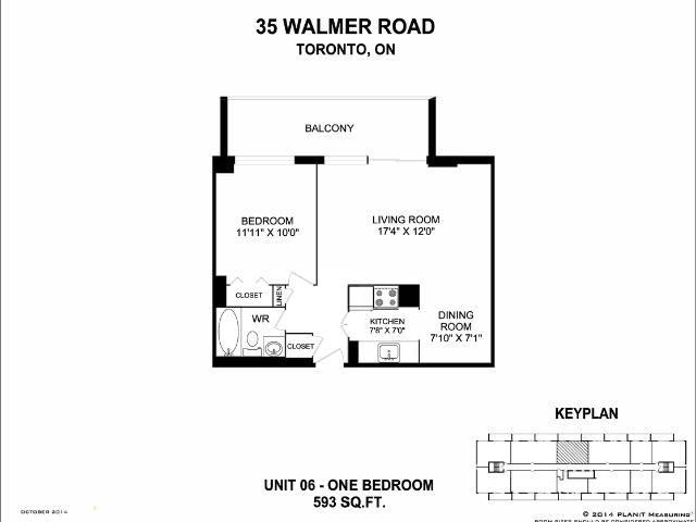 35 Walmer Road 1 Bedroom Apartment for Rent at 35 Walmer Rd, Toronto, ON M5R 2X3 The Annex