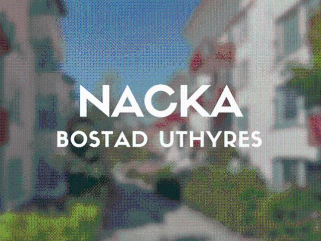 35 m2 lägenhet i Nacka