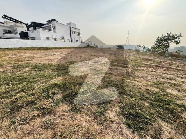 35 marla Premium Corner Plot for Sale Sector A Back open top heighted location