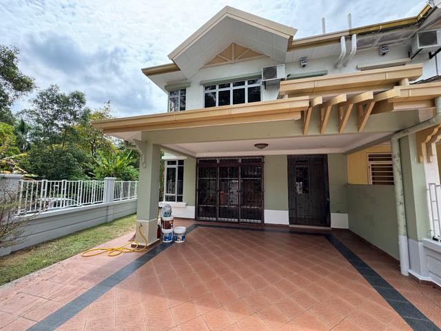 35x70 Semi D Corner Bandar Seri Putra Can Full Loan Double Storey