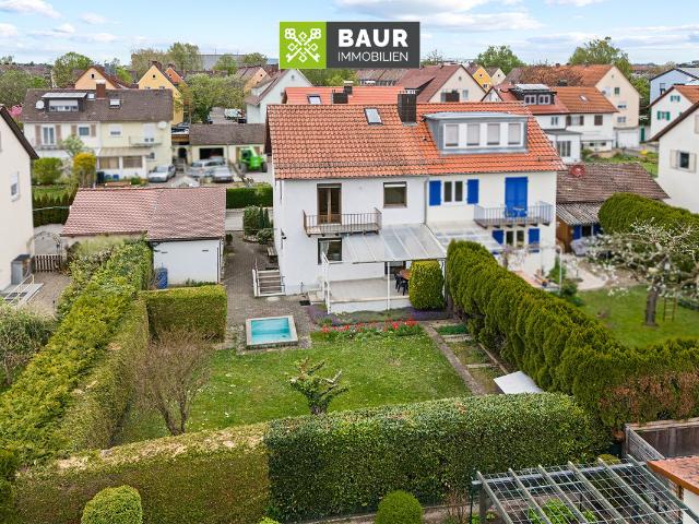 360° | Charmante Doppelhaushälfte mit herrlichem Gartengrundstück in Friedrichshafen