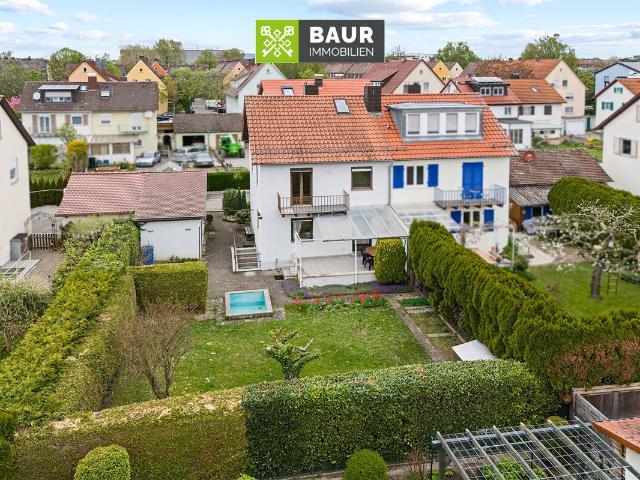 360° | Charmante Doppelhaushälfte mit herrlichem Gartengrundstück in Friedrichshafen