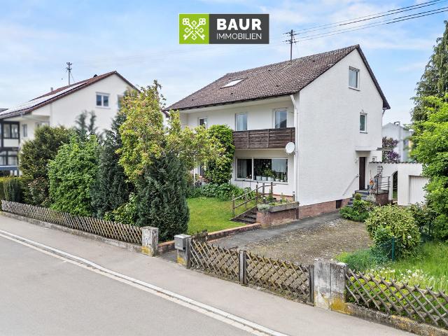 360°| Großzügiges Wohngefühl: Einfamilienhaus mit Garage zur Neugestaltung in Holzheim