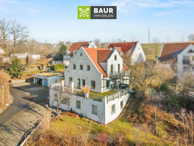 360° I Raum für Leben und Arbeiten: Großzügiges Architektenhaus mit vielfältigen Nutzungsmöglichkeiten in bester Lage von Biberach