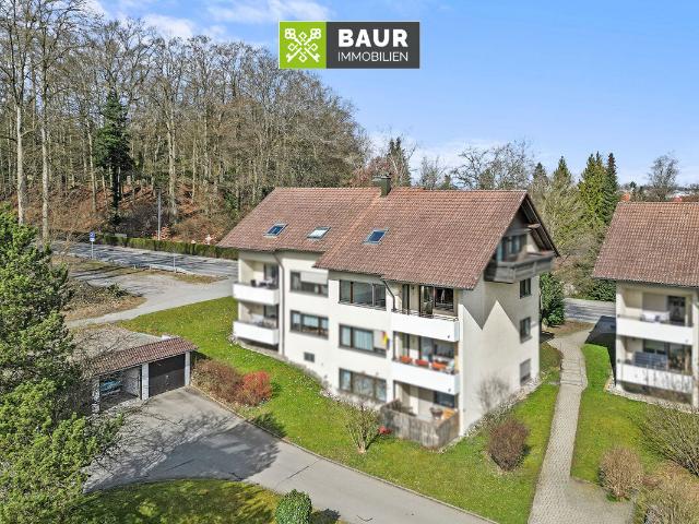 360° I Sofort bezugsfrei! Charmante 2 Zimmer Wohnung mit sonnigem Balkon und Garage in Bad Waldsee