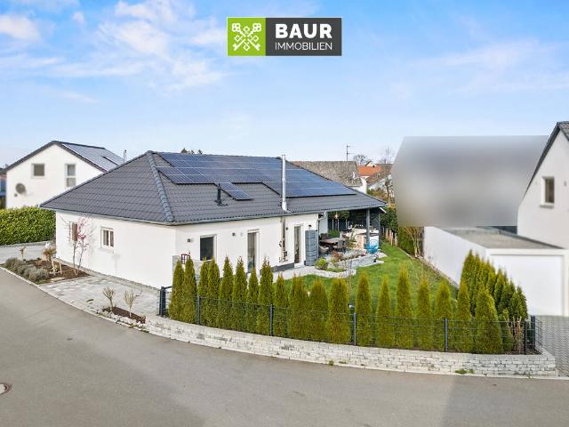 360°| Junger KfW 55 Bungalow 2018 mit moderner Ausstattung und großem Grundstück in Boms