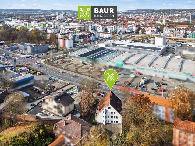 360° | Vermietete 2 Zimmerwohnung mit Außenstellplatz und Keller in zentraler Lage von Neu Ulm!