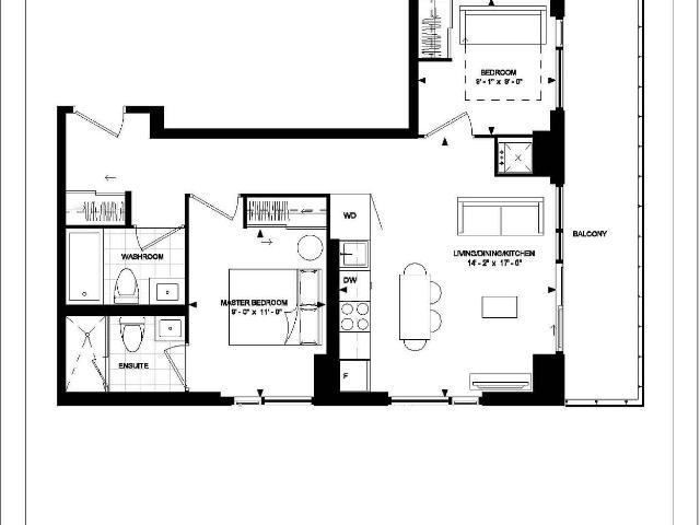 3628 28 Widmer Street, Toronto | 2Beds/2Bath, Condo, $3,100/mo | Condos. Ca