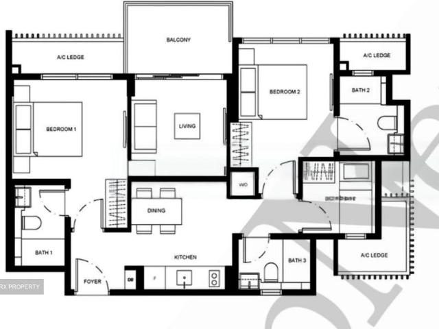 38 Jervois D10, Apartment