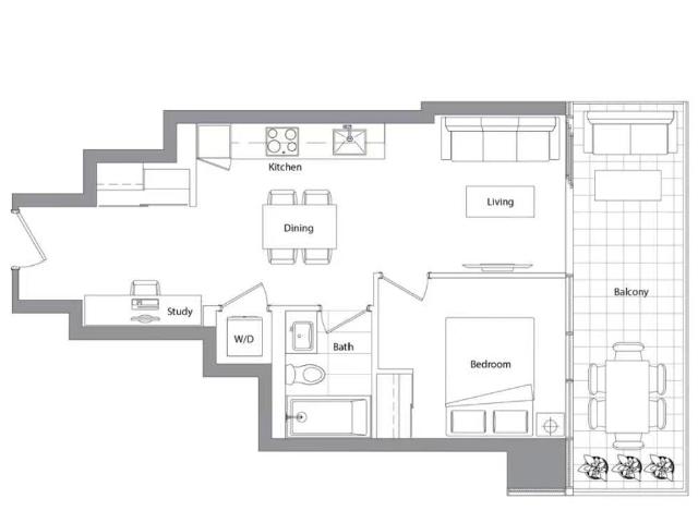 3909 3 Concord Cityplace Way, Toronto | 1Beds/1Bath, Condo, $2,700/mo | Condos. Ca