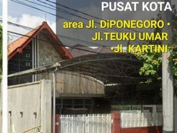 393 M2 Rumah Surabaya Pusat Area Jalan Diponegoro Teuku Umar R A Kartini Nol Jalan Raya
