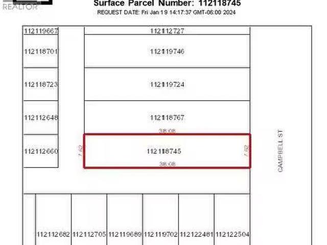 3952 Campbell Street, Regina, SK, S4W 0L3 vacant land for sa.