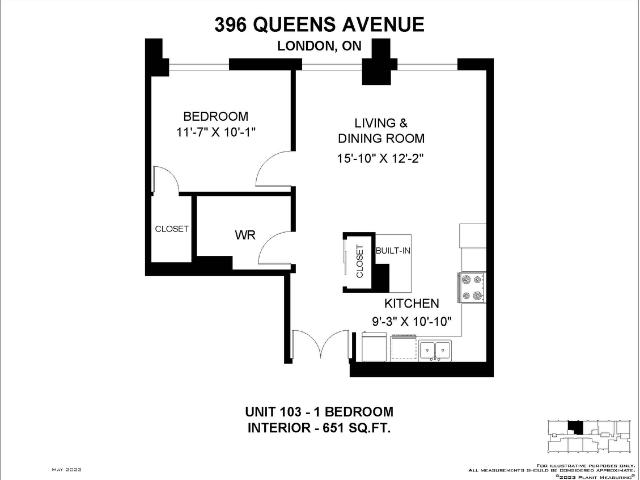 396 Queens Avenue 1 Bedroom Apartment for Rent at 396 Queens Ave, London, ON N6B 1X8 Downtown London