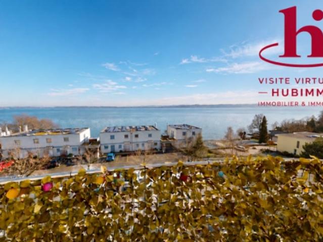 3½ mansardé avec vue 180° sur le lac de Neuchâtel !
