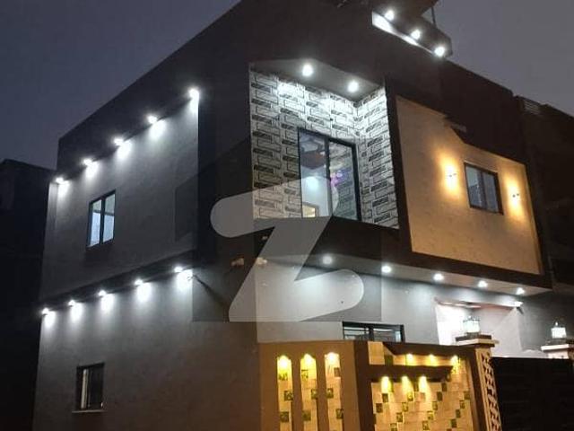 3 Marla Brand New Corner House with solar and cctv cameras for Sale In AL Hafeez Garden Phase 2 Canal Road Lahore