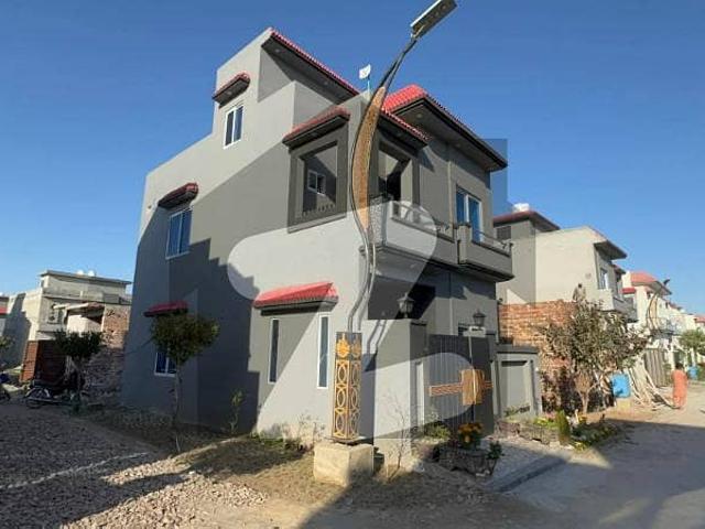 3 Marla Brand New Double Storey House For Sale In Safari Garden | Prime Location