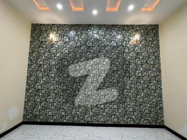 3 Marla Brand New Fully Furnished House Newr Metro Station Nishtar Colony