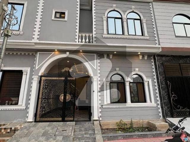 3 Marla Brand New House For Sale In New Vip Block Lahore Medical Housing Scheme Main Canal Road Lahore