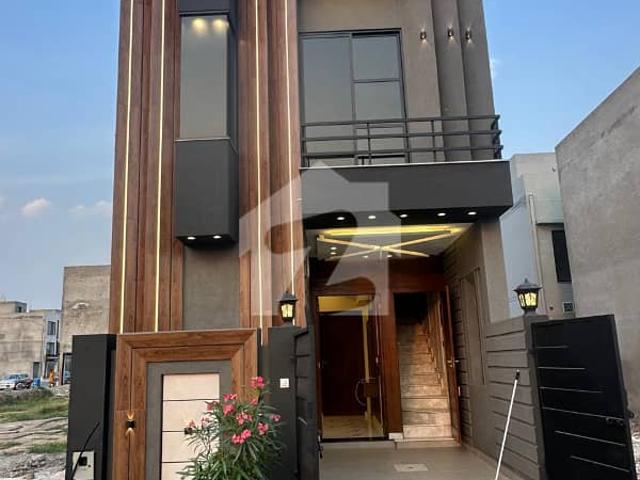 3 Marla Facing Park Affordable Luxury Brand New House For Sale In Al Kabir Town Ph 2