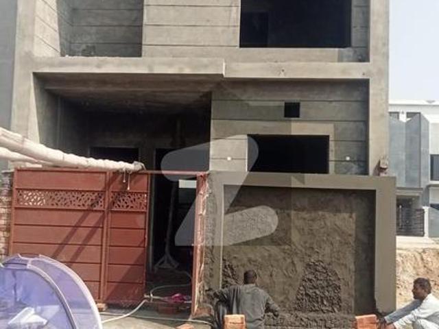 3 Marla Grey Structure House For Sale Palm Vista Overseas Block