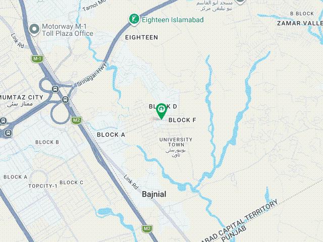 3 Marla Plot For Sale University Town Block F Islamabad | Ground Plus 2 Approval | RDA Approved