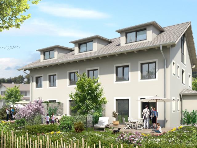 3 moderne RH KfW 55 Standard mit hochw. Ausstattung – projektiert – z.B. REH Nord West provisionsfrei