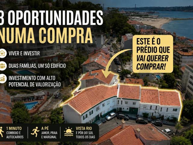 3 oportunidades. Um único prédio. Uma localização irrepetível: CRUZ QUEBRADA