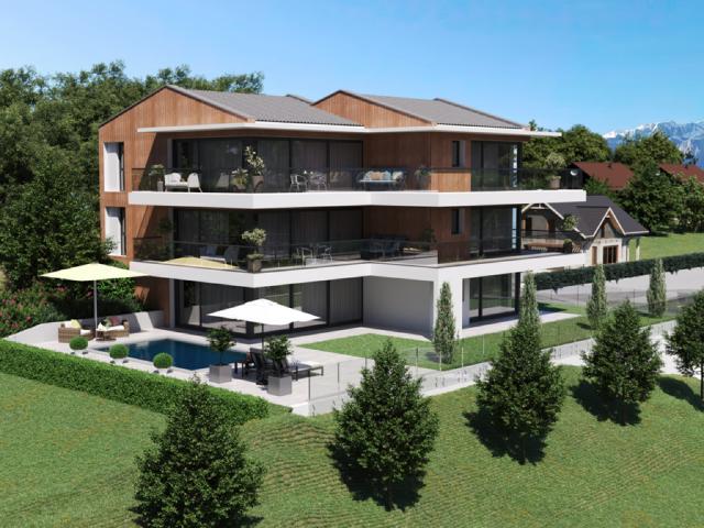 3 Appartements de standing à 3 minutes de Vevey