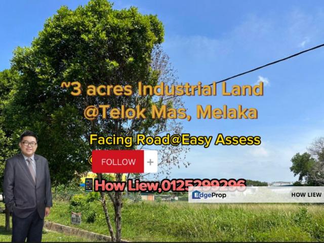 3 arce Industrial Land @Telok Mas, Melaka for Sale