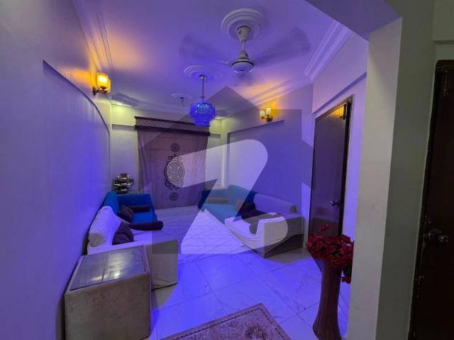 3 bed 1200 sq. FT. furnished apartment for rent main khayaban e bukhari, dha phase vi, karachi dha phase 6