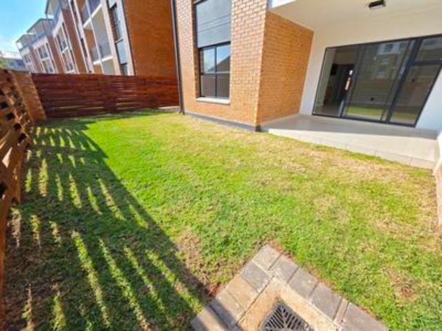 3 bed, 2 bath garden unit